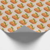 Papier Cadeau Enveloppe Cadeau Citrouille d'automne Halloween Th (Coin)