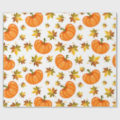 Papier Cadeau Enveloppe cadeau Citrouille orange | Enveloppe cad (Plat)