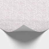 Papier Cadeau Enveloppe cadeau Damas rose et blanc (Coin)
