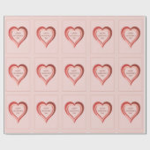 Papier Cadeau Enveloppe cadeau d'amour éternel (Plat)