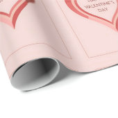 Papier Cadeau Enveloppe cadeau d'amour éternel (Coin rond)