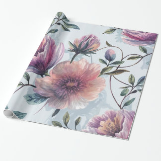 Papier Cadeau Enveloppe cadeau d'aquarelle douce