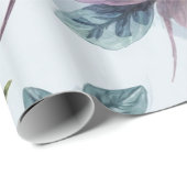 Papier Cadeau Enveloppe cadeau d'aquarelle douce (Coin rond)