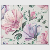 Papier Cadeau Enveloppe cadeau d'aquarelle douce (Plat)
