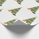 Papier Cadeau Enveloppe cadeau d'arbre de Noël (Coin)