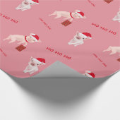 Papier Cadeau Enveloppe cadeau de cochon de Noël amusant (Coin)