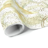 Papier Cadeau Enveloppe cadeau de conception poreuse tendue (Coin rond)