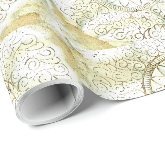 Papier Cadeau Enveloppe cadeau de conception poreuse tendue (Coin rond)