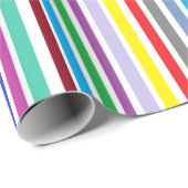 Papier Cadeau Enveloppe cadeau de couleurs vives (Coin rond)