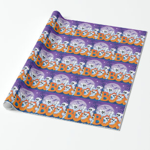 Papier Cadeau Enveloppe cadeau de fête d'Halloween