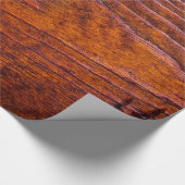 Papier Cadeau Enveloppe cadeau de grain de bois (Coin)