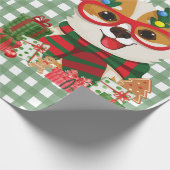 Papier Cadeau Enveloppe cadeau de Noël (Coin)