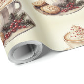 Papier Cadeau Enveloppe cadeau de Noël (Coin rond)