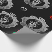 Papier Cadeau Enveloppe cadeau de Noël à la vapeur (Coin)