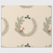 Papier Cadeau Enveloppe cadeau de Noël écologique (Plat)