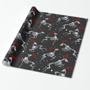 Papier Cadeau Enveloppe cadeau de Noël gothique