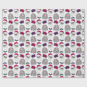 Papier Cadeau Enveloppe cadeau de Noël gothique (Plat)