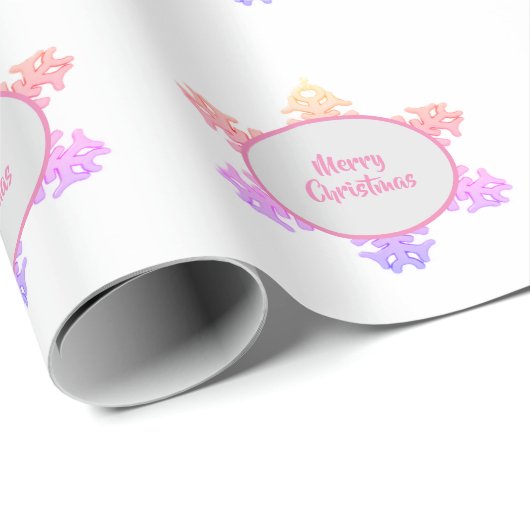 Papier Cadeau Enveloppe cadeau de Noël par dalDesignNZ (Coin rond)