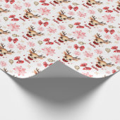 Papier Cadeau Enveloppe cadeau de Noël personnalisée Reinder (Coin)