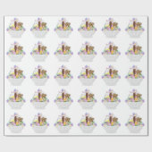 Papier Cadeau Enveloppe cadeau de Pâques (Plat)