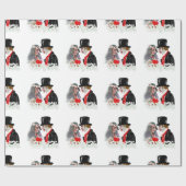 Papier Cadeau Enveloppe cadeau déplaisant pour mariée et mariage (Plat)