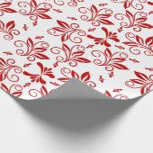 Papier Cadeau Enveloppe cadeau design rouge et blanc (Coin)