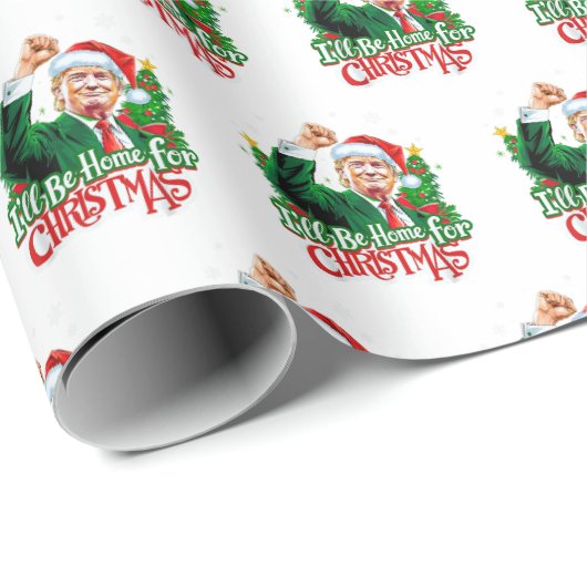 Papier Cadeau Enveloppe cadeau Donald Trump (Coin rond)