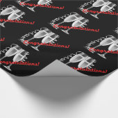 Papier Cadeau Enveloppe cadeau élégante au champagne (Coin)