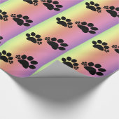 Papier Cadeau Enveloppe cadeau - empreintes de pattes polydactyl (Coin)