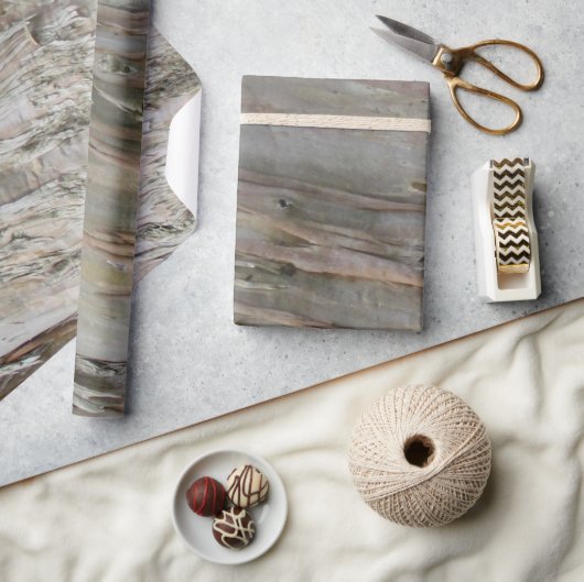 Papier Cadeau Enveloppe cadeau - Eucalyptus Bark (v.2) (Artisanat)