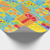 Papier Cadeau Enveloppe-cadeau Hanoukka "Hanoukka Carrés 2" (Coin)