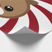 Papier Cadeau Enveloppe cadeau Kawaii Reindeer (Coin)