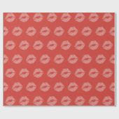 Papier Cadeau Enveloppe cadeau Kitten Red Lips (Plat)