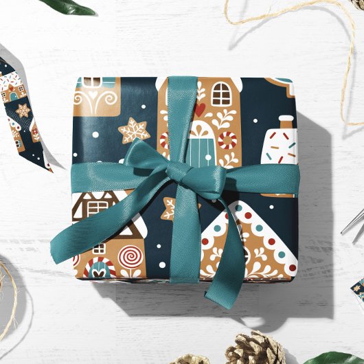 Papier Cadeau Enveloppe cadeau Maison en pain d'épice | Envelopp
