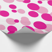 Papier Cadeau Enveloppe cadeau Motif de bulle rose (Coin)