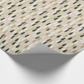 Papier Cadeau Enveloppe cadeau Motif Pink & Gold Christmas Tree (Coin)