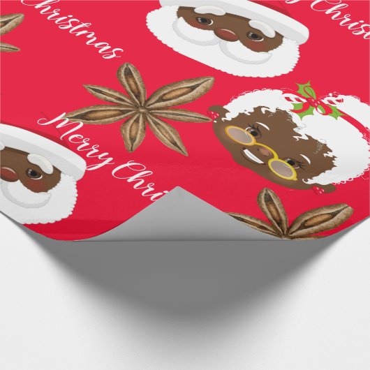 Papier Cadeau Enveloppe cadeau Mr & Mrs Santa Claus (Coin)