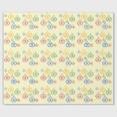 Papier Cadeau Enveloppe cadeau - Ornements de Noël (Plat)