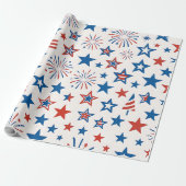 Papier Cadeau Enveloppe cadeau patriotique (Déroulé)