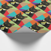 Papier Cadeau Enveloppe cadeau pour chat professionnel (Coin)