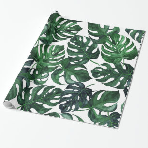 Papier Cadeau Enveloppe cadeau pour feuille de monstère tropica