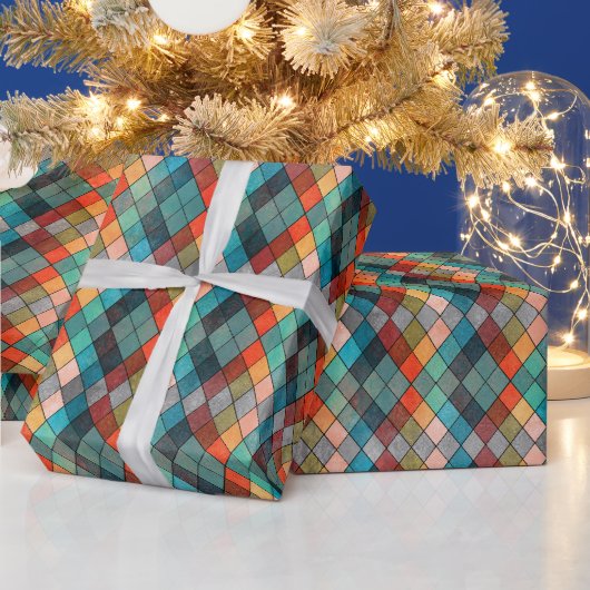 Papier Cadeau Enveloppe cadeau pour Jacquard à plusieurs teintes (Vacances)