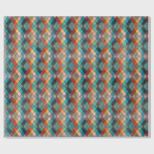 Papier Cadeau Enveloppe cadeau pour Jacquard à plusieurs teintes (Plat)