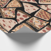 Papier Cadeau Enveloppe cadeau pour les amateurs de pizza - Pizz (Coin)