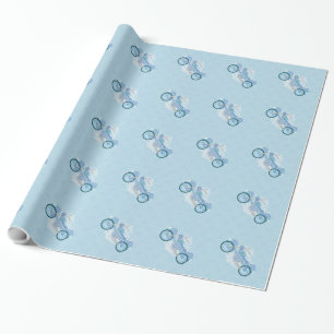 Papier Cadeau Enveloppe cadeau pour Mariage de moto romantique