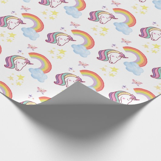 Papier Cadeau Enveloppe-cadeau pour papier enveloppant Rainbow e (Coin)