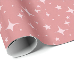 Papier Cadeau Enveloppe cadeau pour Stardust rose pâle - Couleur