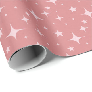 Papier Cadeau Enveloppe cadeau pour Stardust rose pâle - Couleur
