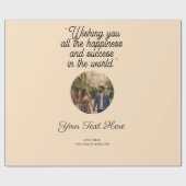 Papier Cadeau Enveloppe cadeau Premium One Color - Papier solide (Plat)