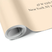 Papier Cadeau Enveloppe cadeau Premium One Color - Papier solide (Coin rond)